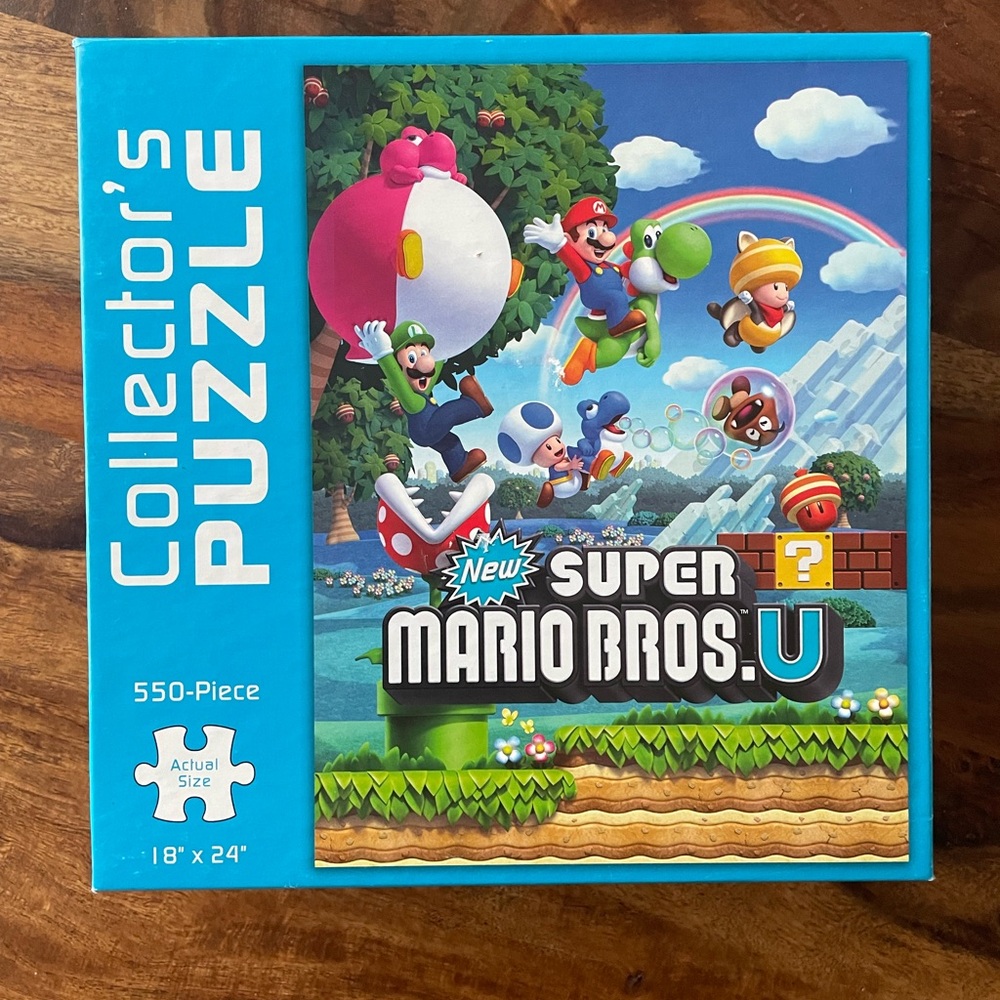 Super Mario Bros. U Collector's Puzzle - 500 piece